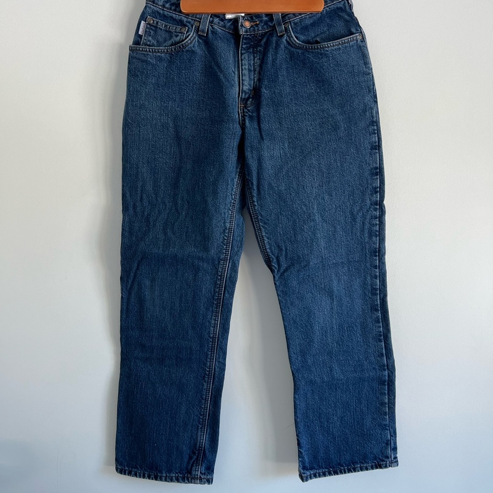 Carhartt women’s flannel lined jeans size 10x30